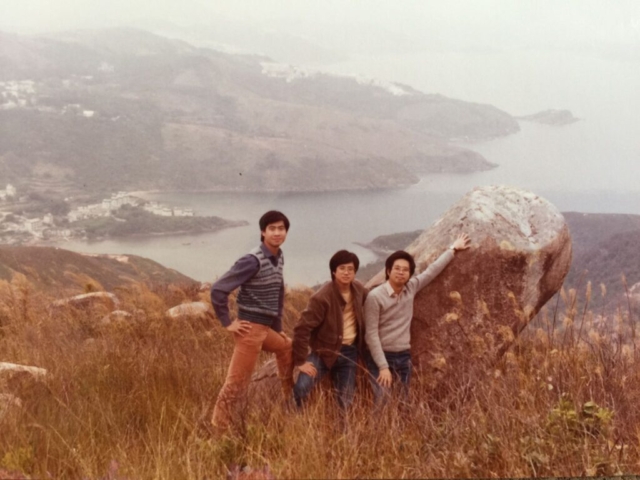 周家三兄弟攝於大澳門（1984）