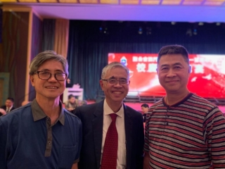 周家三兄弟攝於2019年10月